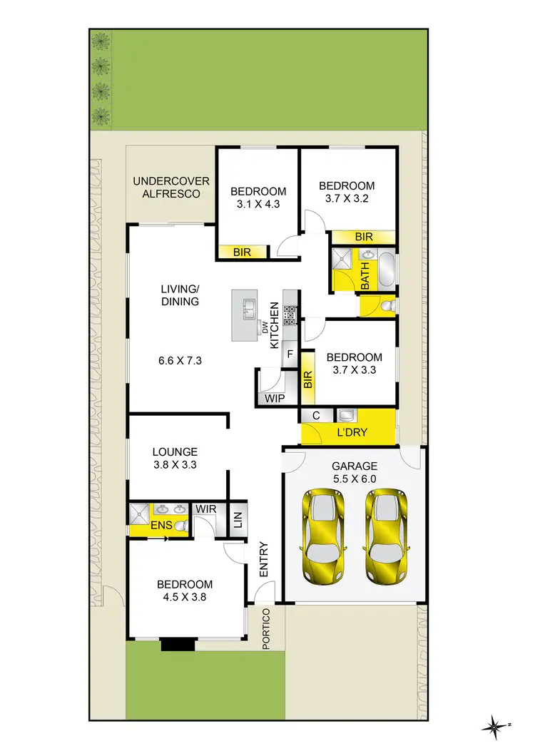 Floorplan of Homely house listing, 14 Sutalo Street, Marshall VIC 3216