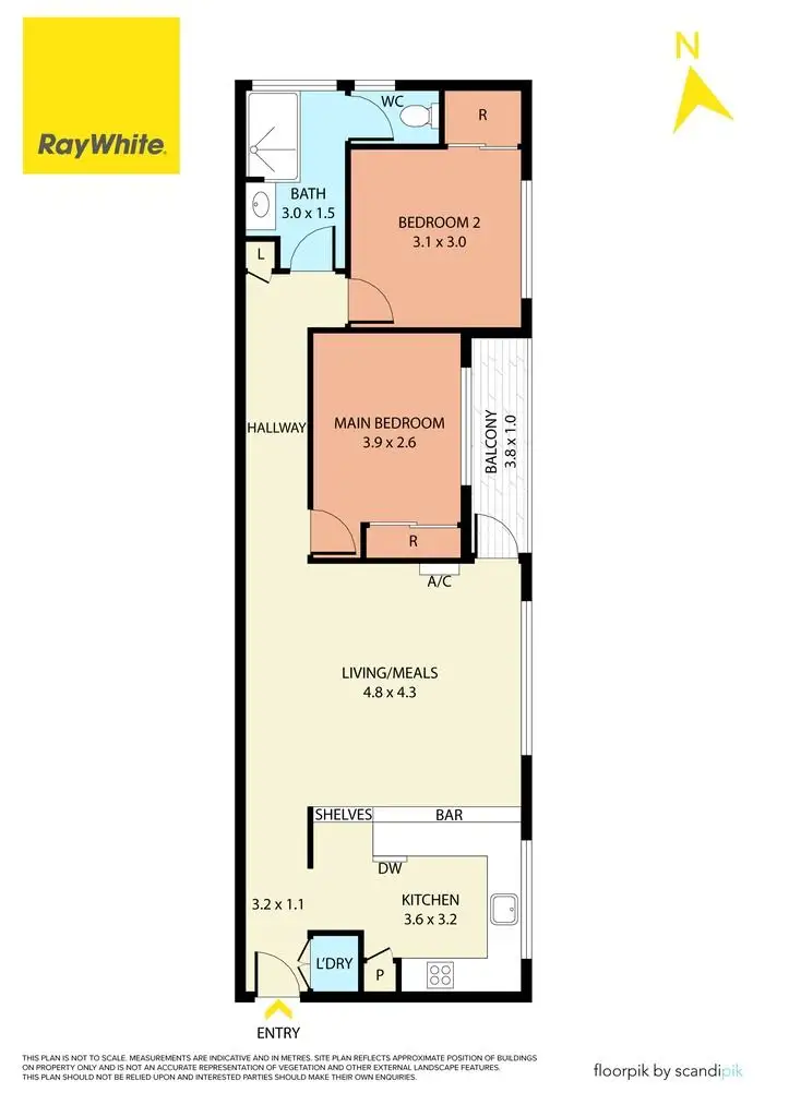 Floorplan of Homely apartment listing, 8/2A Lexton Grove, Prahran VIC 3181