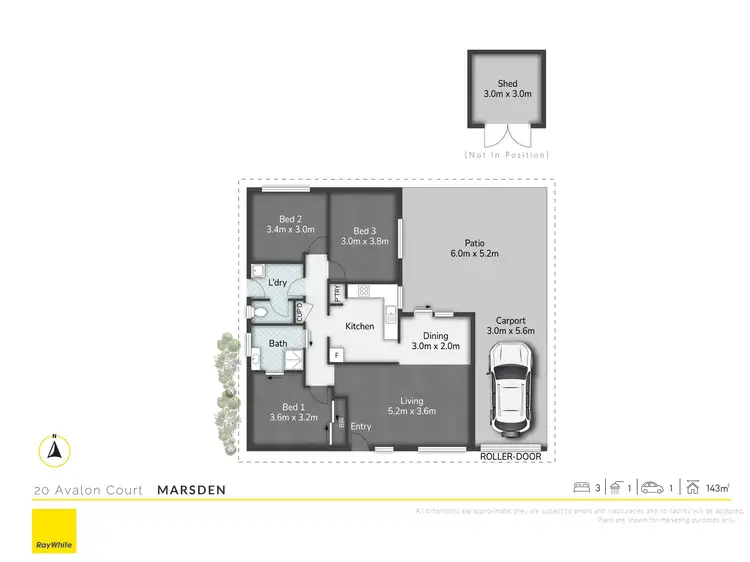 Floorplan of Homely house listing, 20 Avalon Court, Marsden QLD 4132