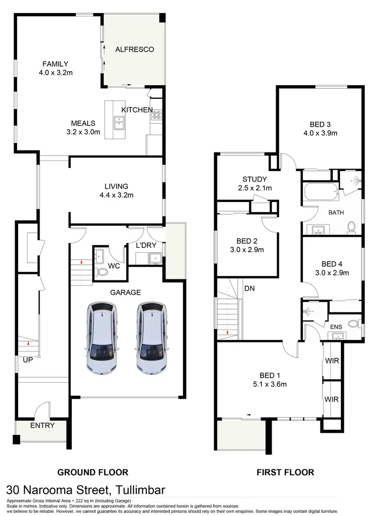 Floorplan of Homely house listing, 30 Narooma Street, Tullimbar NSW 2527
