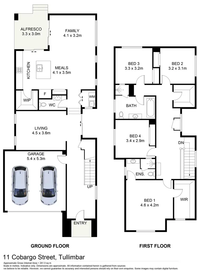 Floorplan of Homely house listing, 11 Cobargo Street, Tullimbar NSW 2527