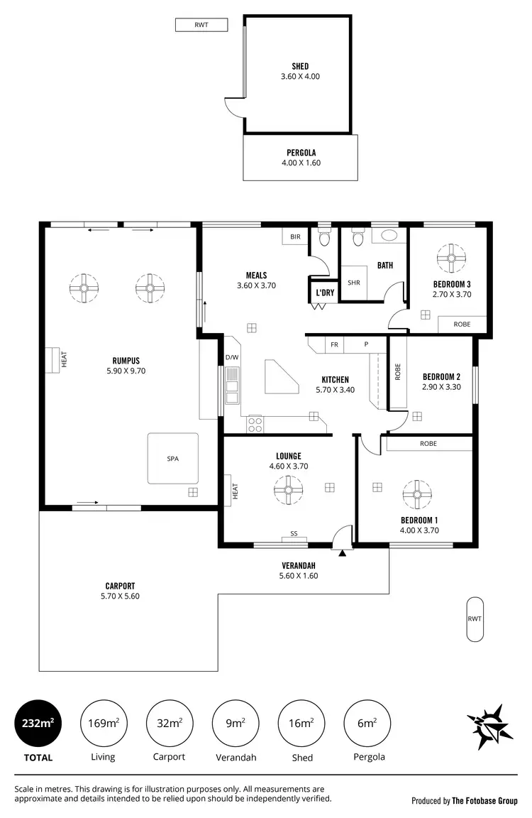 Floorplan of Homely house listing, 14 Clouston Street, Largs Bay SA 5016