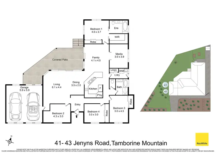 Floorplan of Homely house listing, 41-43 Jenyns Road, Tamborine Mountain QLD 4272