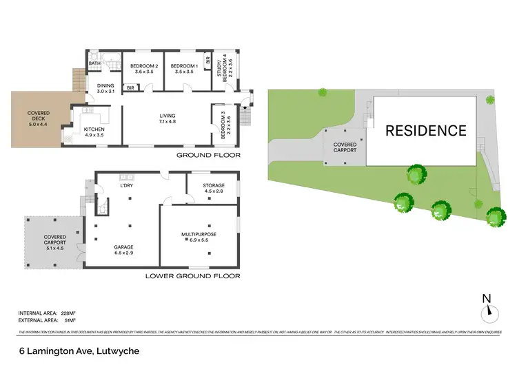 Floorplan of Homely house listing, 6 Lamington Avenue, Lutwyche QLD 4030