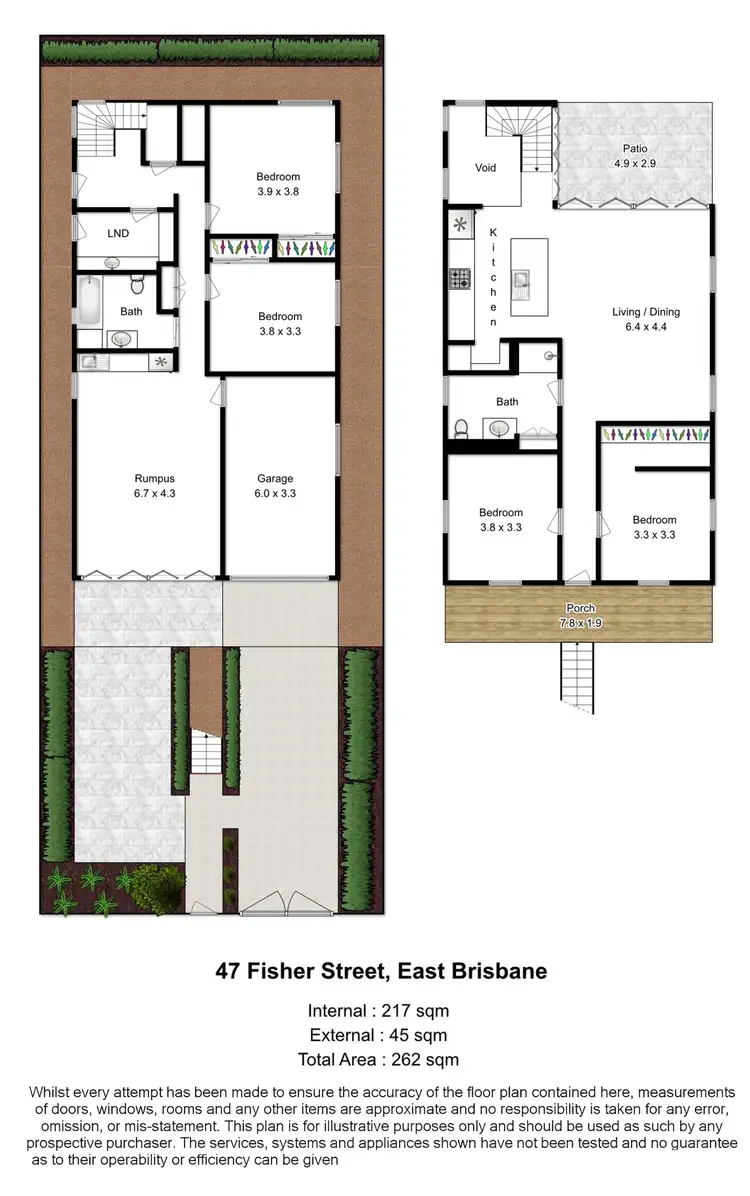 Floorplan of Homely house listing, 47 Fisher Street, East Brisbane QLD 4169