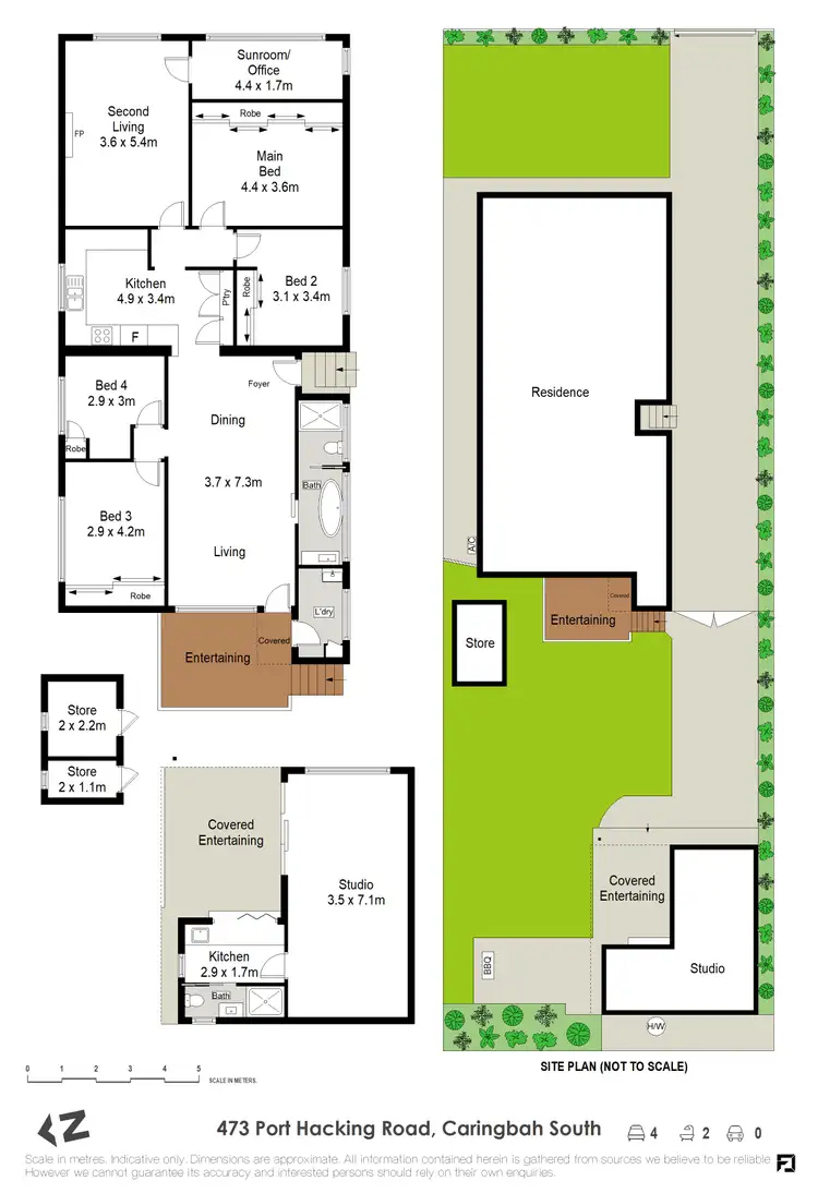 Floorplan of Homely house listing, 473 Port Hacking Road, Caringbah South NSW 2229
