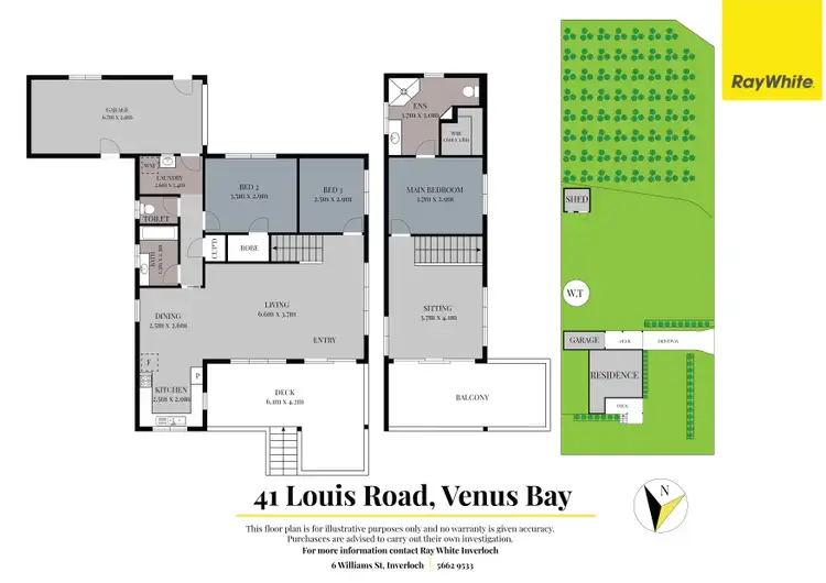 Floorplan of Homely house listing, 41 Louis Road, Venus Bay VIC 3956