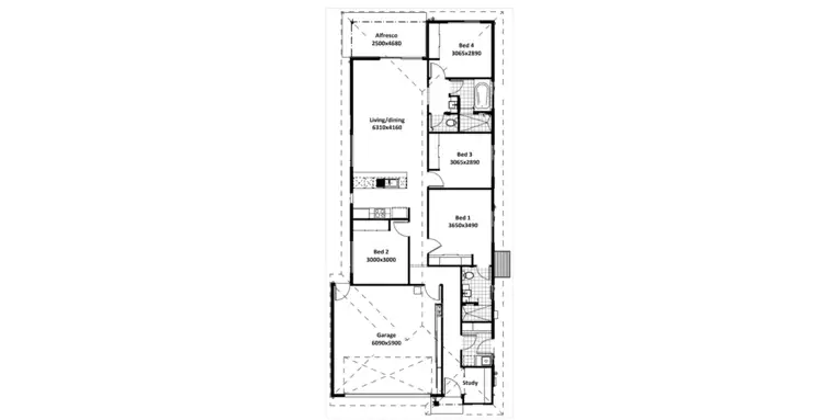 Floorplan of Homely house listing, 22 Red Gum Street, Ripley QLD 4306