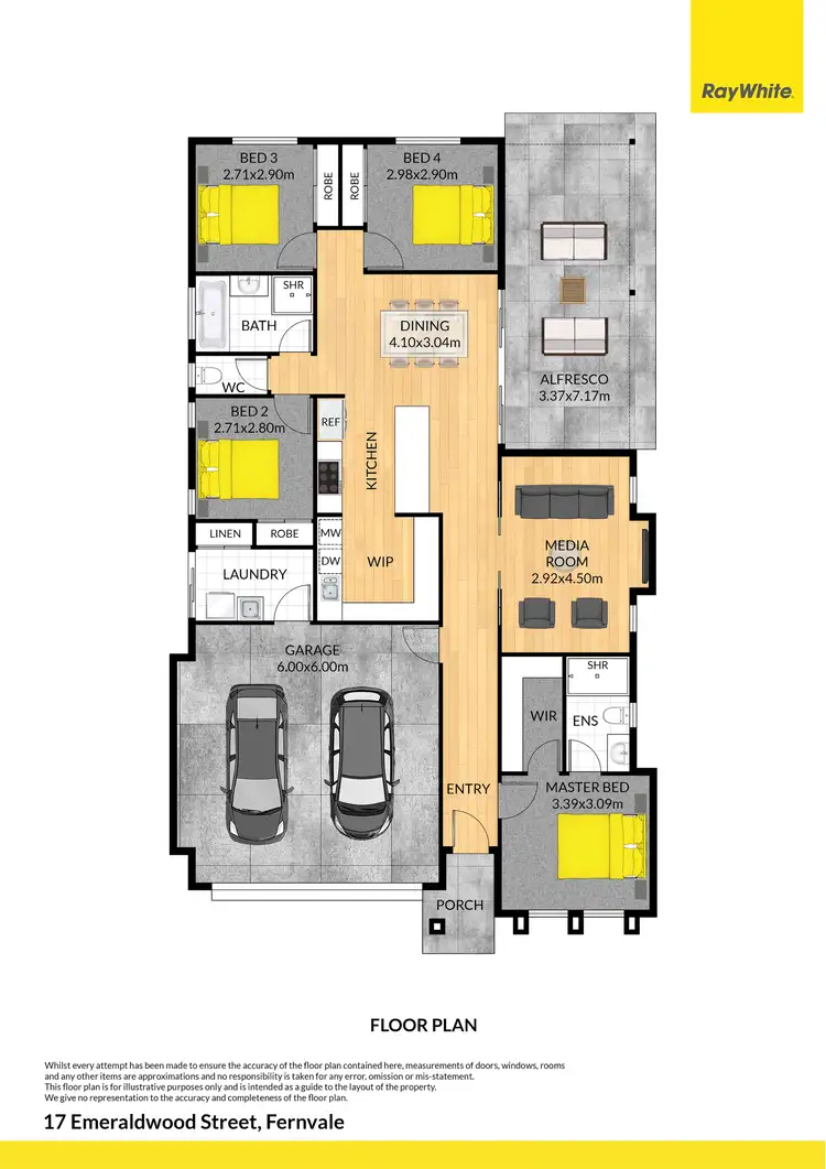 Floorplan of Homely house listing, 17 Emeraldwood Street, Fernvale QLD 4306