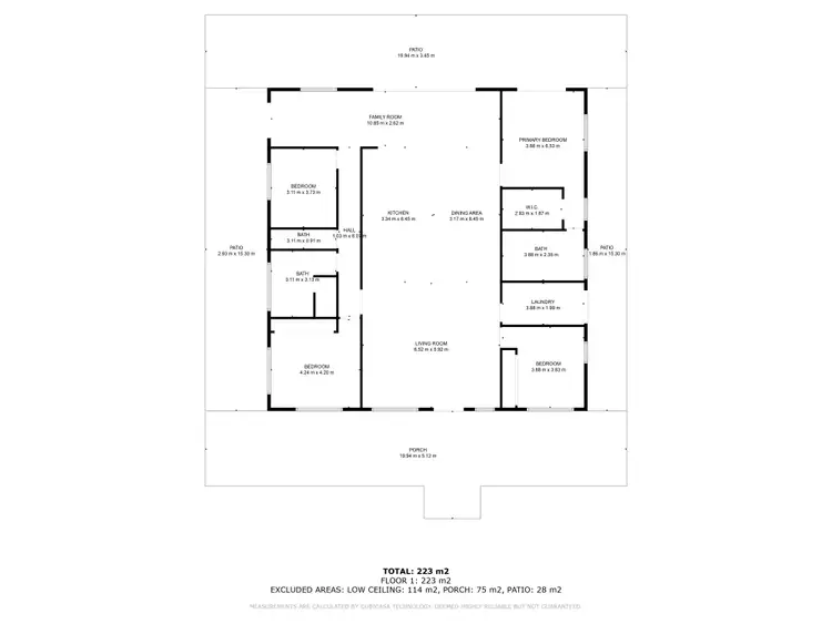 Floorplan of Homely house listing, 6 Clare Court, Innes Park QLD 4670
