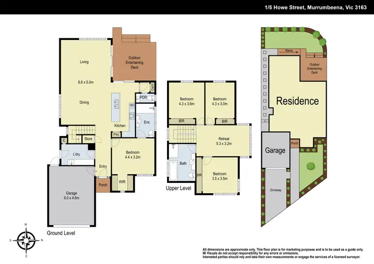 Floorplan of Homely house listing, 1/5 Howe Street, Murrumbeena VIC 3163