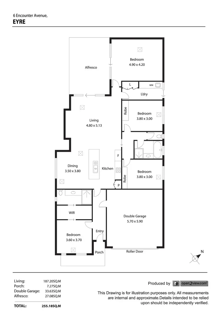 Floorplan of Homely other listing, 6 Encounter Avenue, Eyre SA 5121