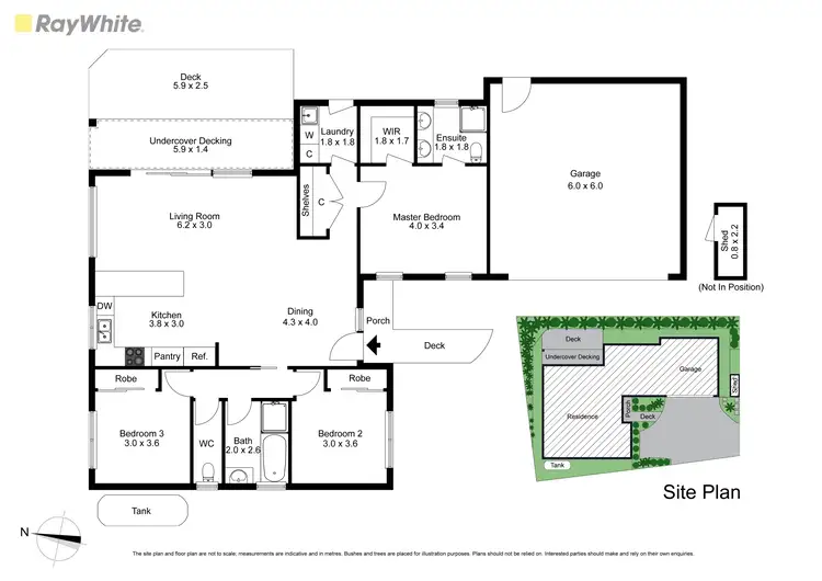 Floorplan of Homely unit listing, 3/8 McCarthy Grove, Montmorency VIC 3094