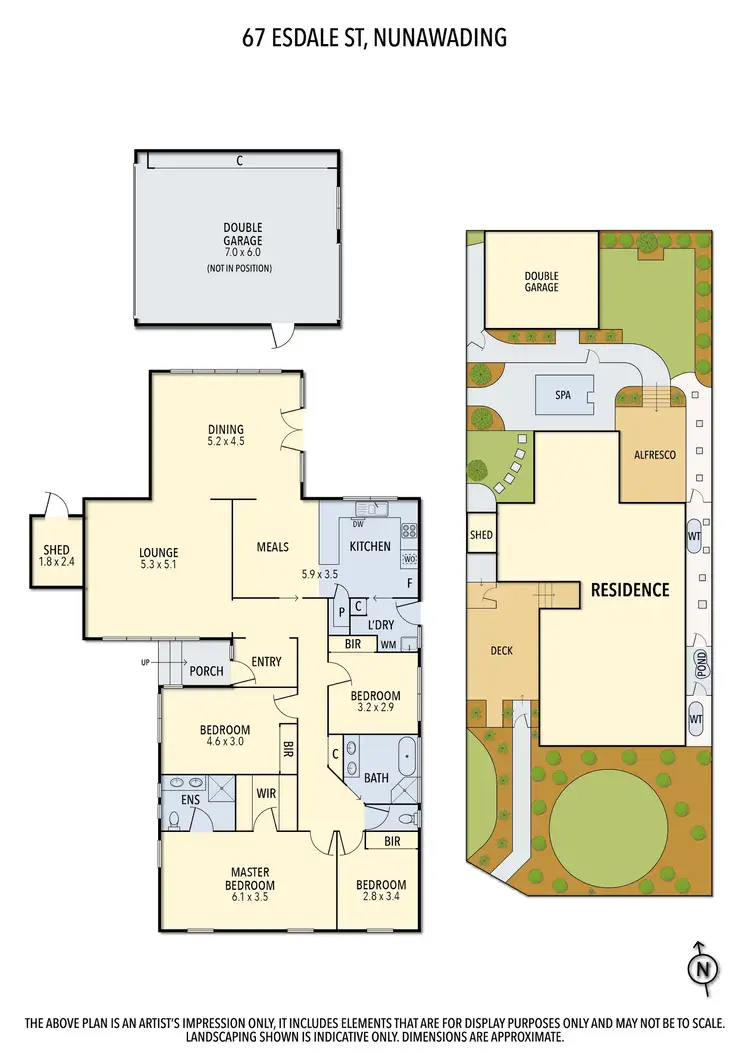Floorplan of Homely house listing, 67 Esdale Street, Nunawading VIC 3131
