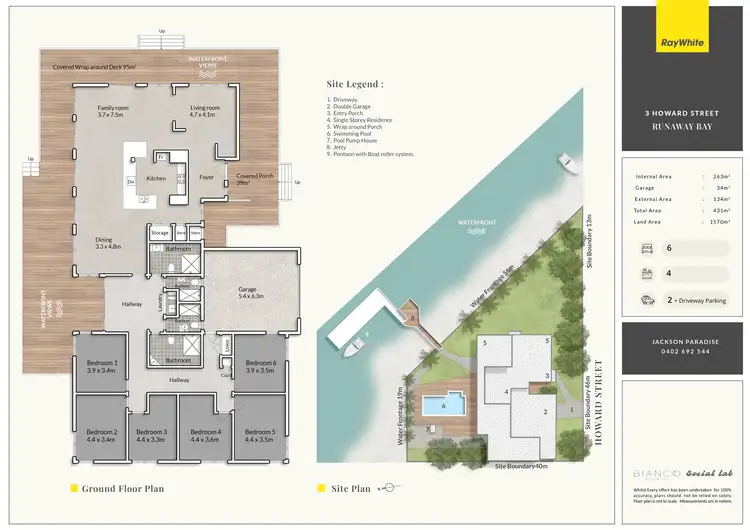 Floorplan of Homely house listing, 1-3 Howard Street, Runaway Bay QLD 4216