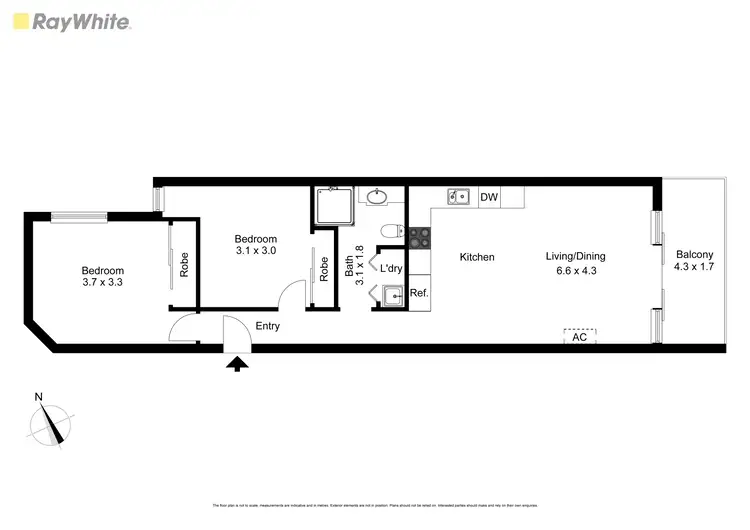Floorplan of Homely apartment listing, 201/111 Poath Road, Murrumbeena VIC 3163