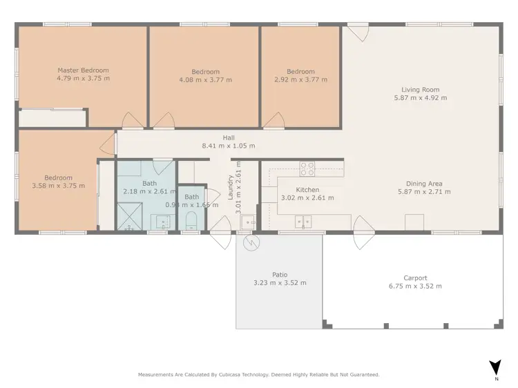 Floorplan of Homely house listing, 44 Colleen Avenue, Emerald QLD 4720