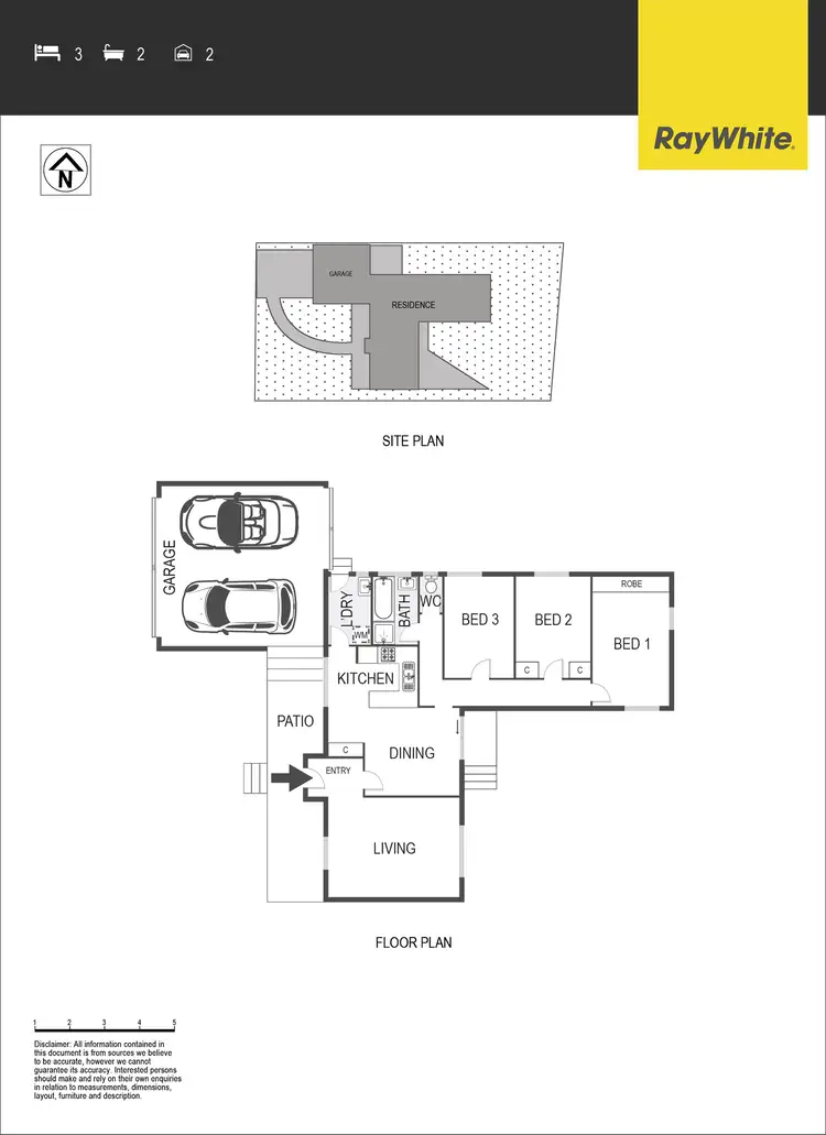 Floorplan of Homely house listing, 8 Nivison Place, Charnwood ACT 2615