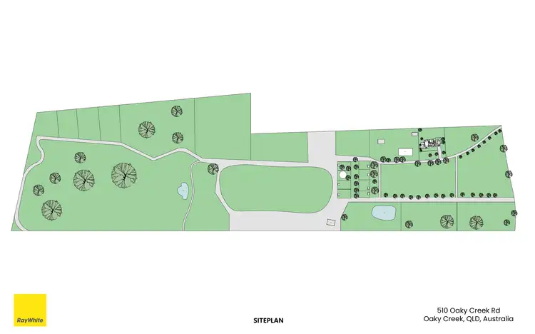 Floorplan of Homely rural property listing, 510 Oaky Creek Road, Oaky Creek QLD 4285