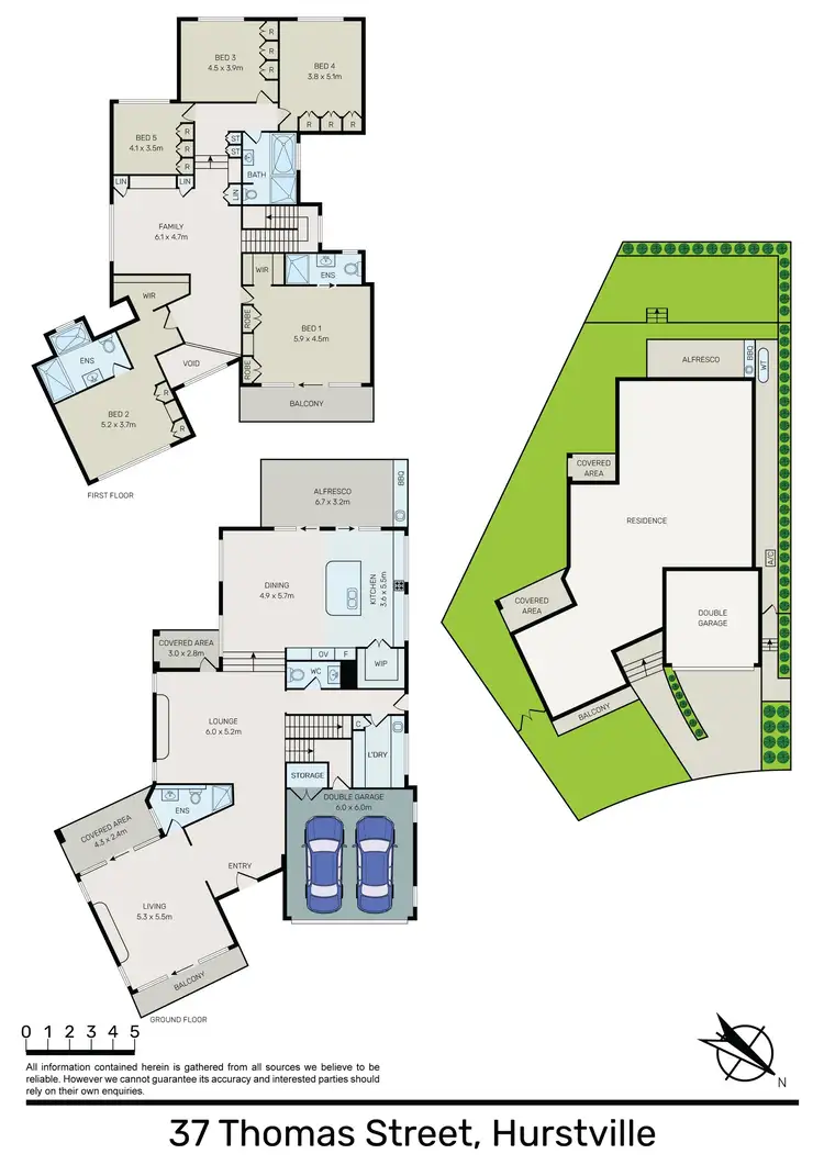 Floorplan of Homely house listing, 37 Thomas Street, Hurstville NSW 2220