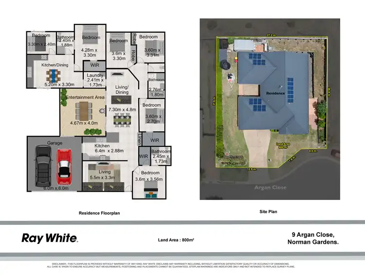 Floorplan of Homely house listing, 9 Argan Close, Norman Gardens QLD 4701