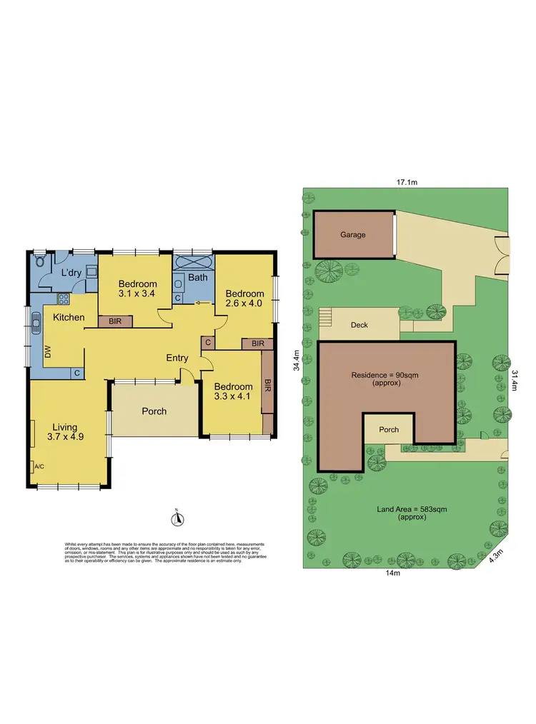 Floorplan of Homely house listing, 101 Husband Road, Forest Hill VIC 3131