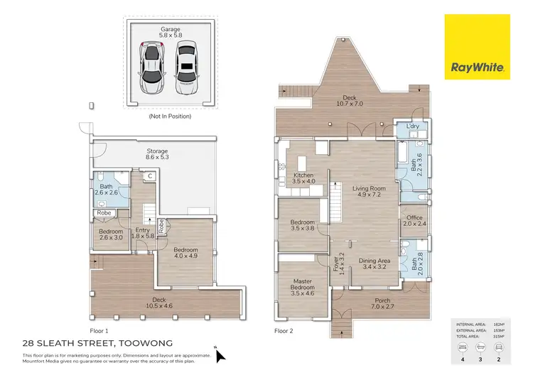 Floorplan of Homely house listing, 28 Sleath Street, Toowong QLD 4066