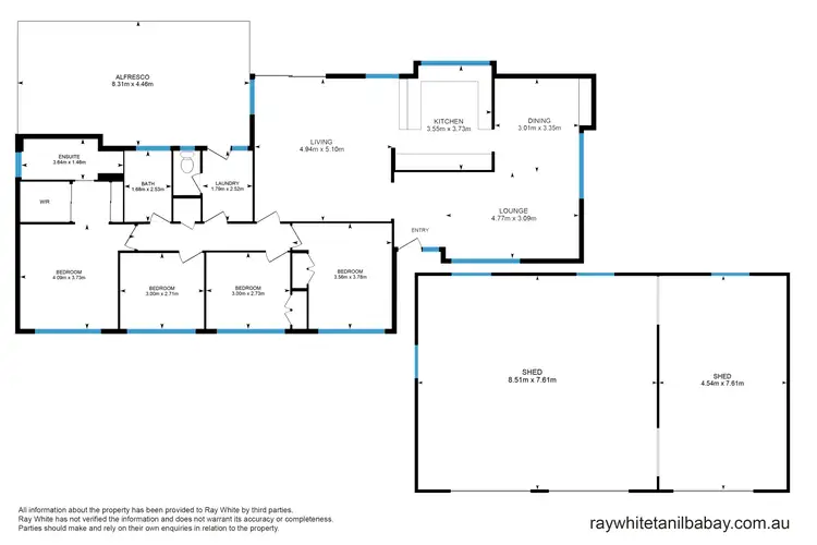 Floorplan of Homely rural property listing, 129 Lemon Tree Passage Road, Salt Ash NSW 2318