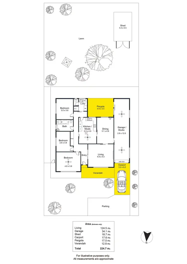 Floorplan of Homely house listing, 616 Greenhill Road, Burnside SA 5066