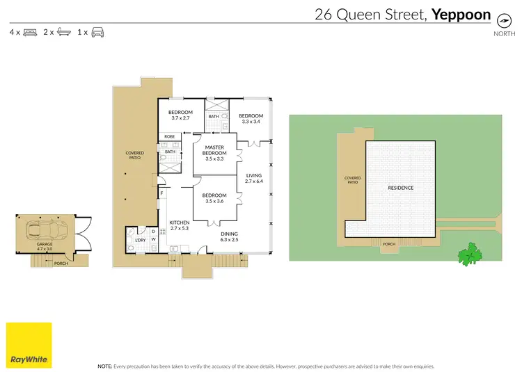 Floorplan of Homely house listing, 26 Queen Street, Yeppoon QLD 4703