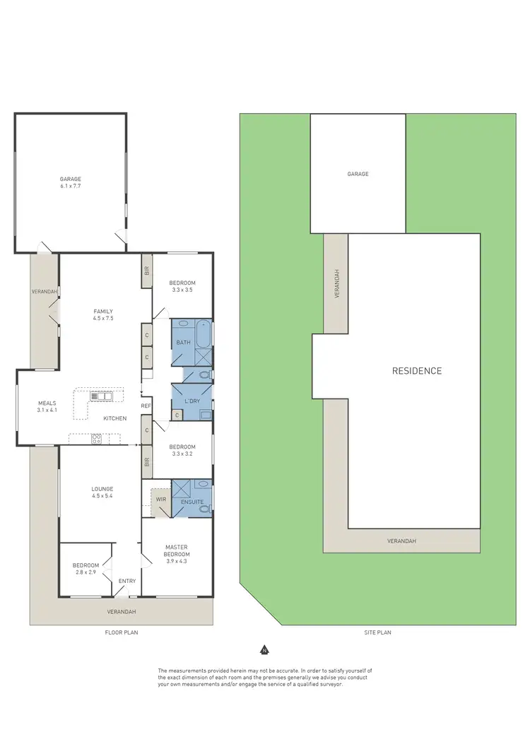 Floorplan of Homely house listing, 1 Giofches Crescent, Tarneit VIC 3029