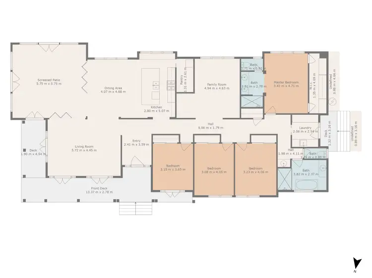 Floorplan of Homely rural property listing, 222 Glengallan Road, Emerald QLD 4720