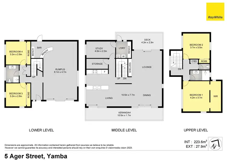 Floorplan of Homely house listing, 5 Ager Street, Yamba NSW 2464