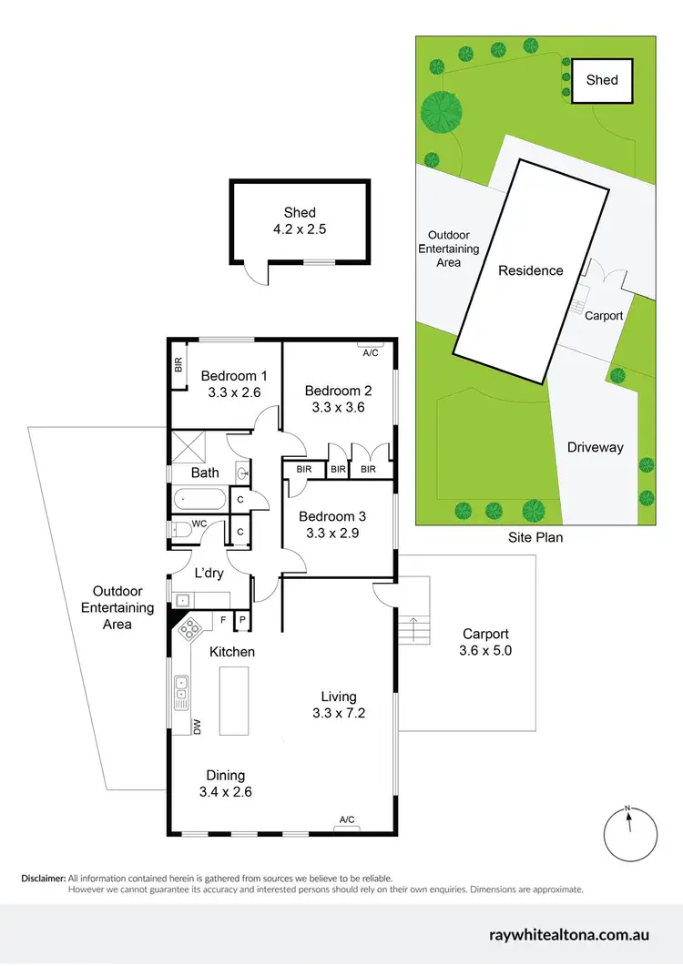 Floorplan of Homely house listing, 6 Lugg Street, Altona VIC 3018