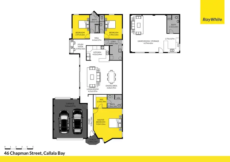 Floorplan of Homely house listing, 46 Chapman Street, Callala Bay NSW 2540