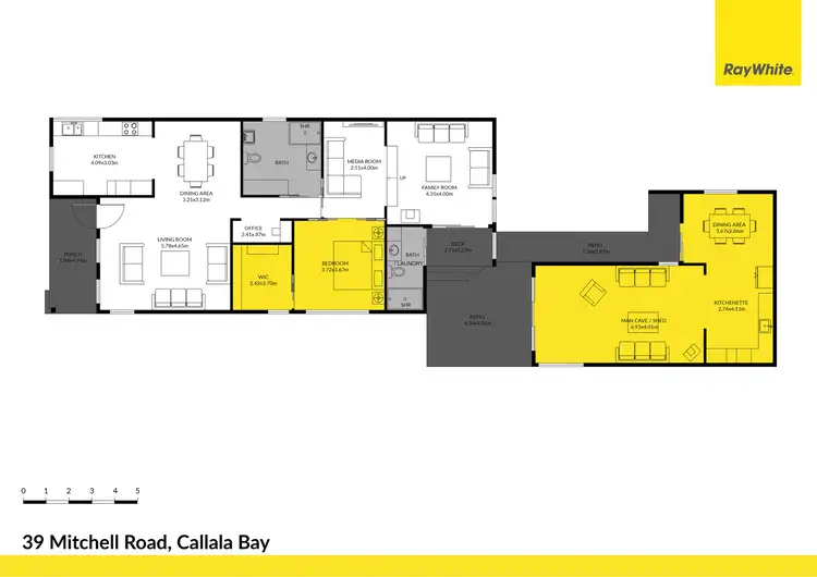 Floorplan of Homely house listing, 39 Mitchell Road, Callala Bay NSW 2540