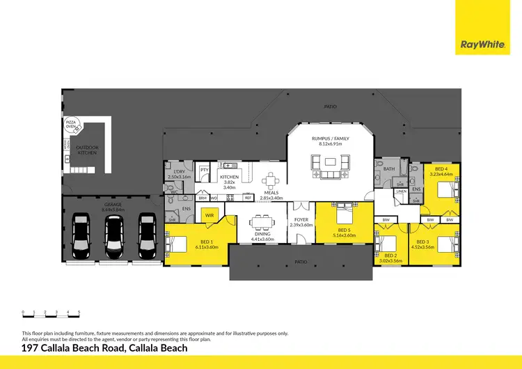 Floorplan of Homely house listing, 197 Callala Beach Road, Callala Beach NSW 2540