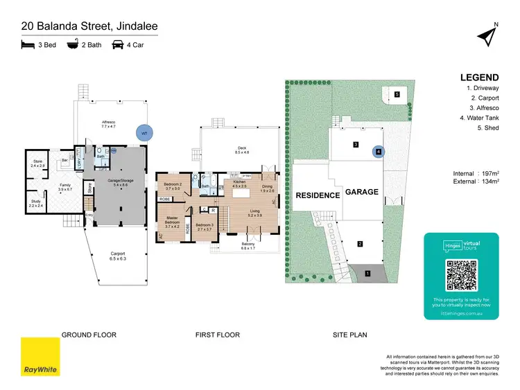 Floorplan of Homely house listing, 20 Balanda Street, Jindalee QLD 4074