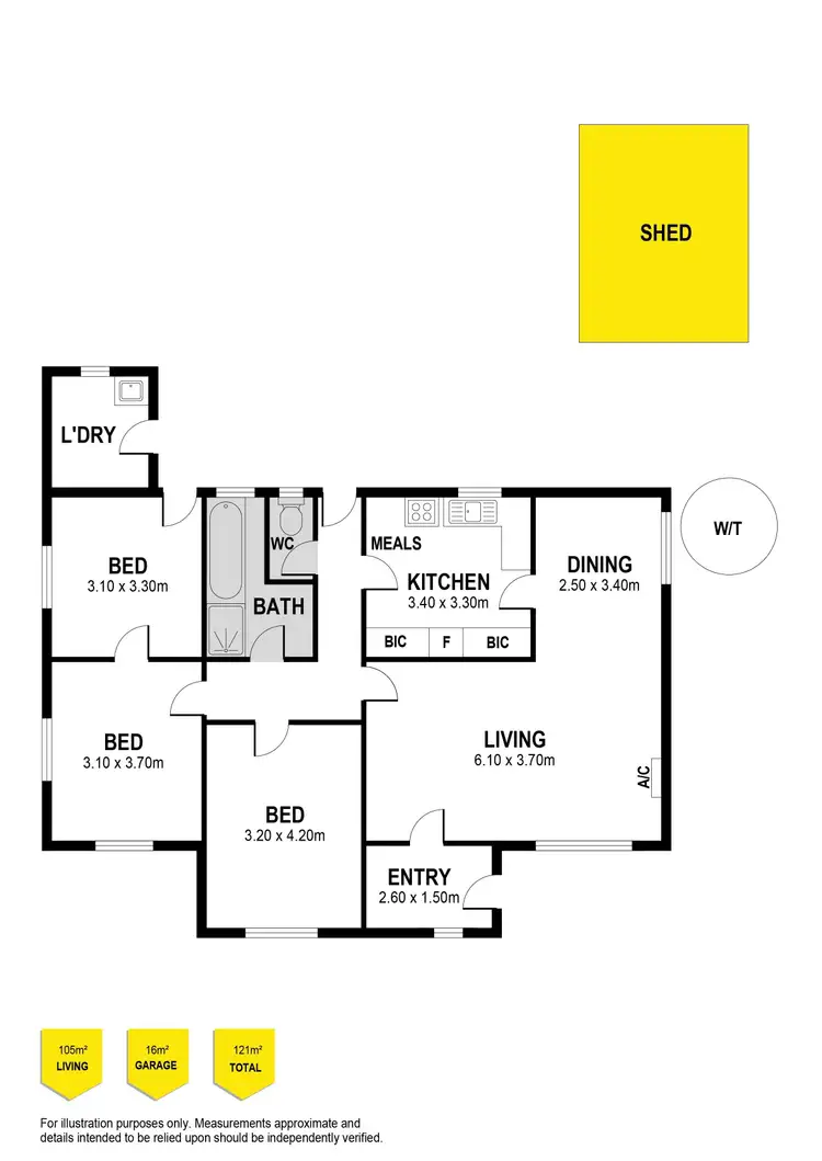 Floorplan of Homely house listing, 23 Henry Street West, Port Elliot SA 5212