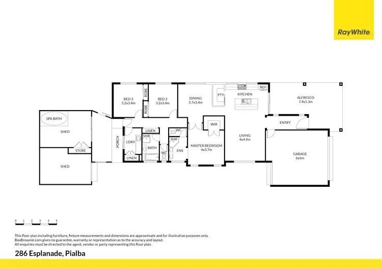 Floorplan of Homely house listing, 286 Esplanade, Pialba QLD 4655