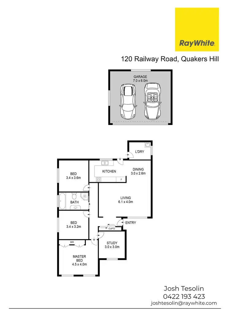 Floorplan of Homely house listing, 120 Railway Road, Marayong NSW 2148