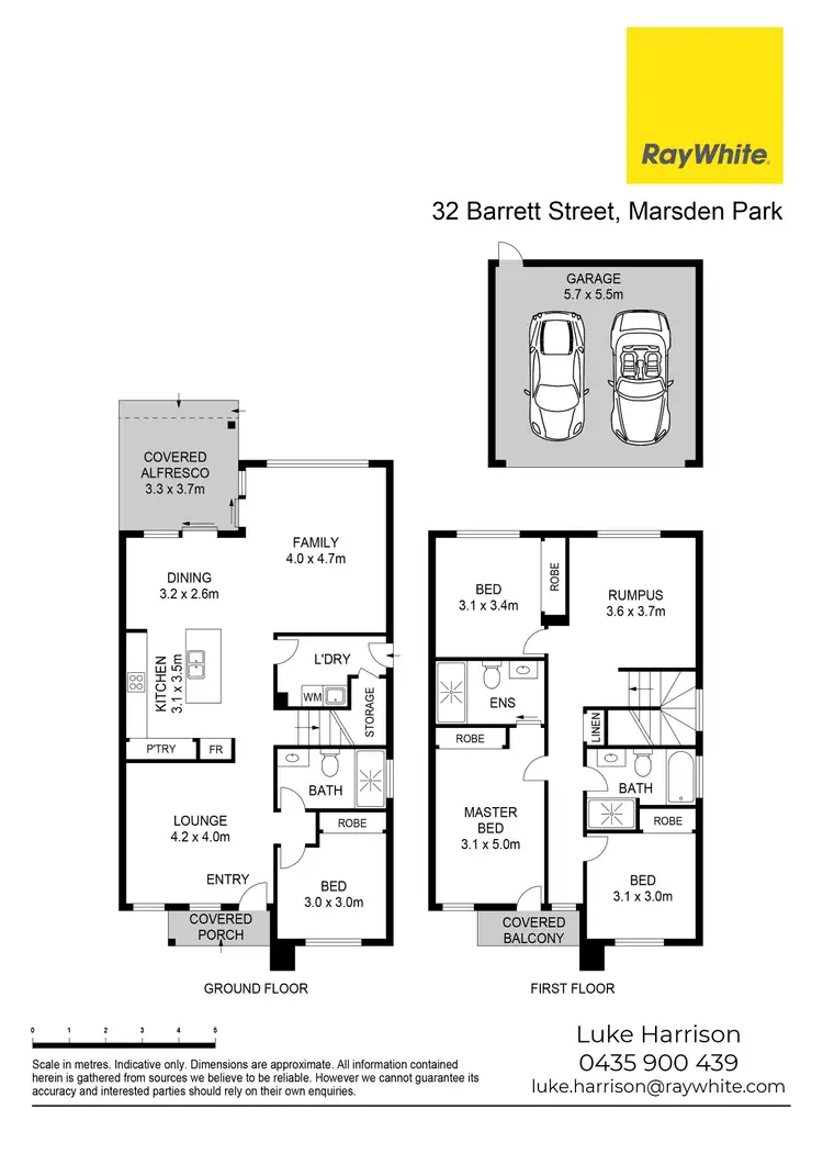 Floorplan of Homely house listing, 32 Barrett Street, Marsden Park NSW 2765