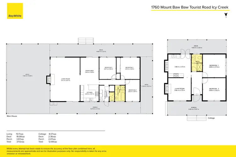 Floorplan of Homely house listing, 1760 Mt Baw Baw Tourist Road, Icy Creek VIC 3833