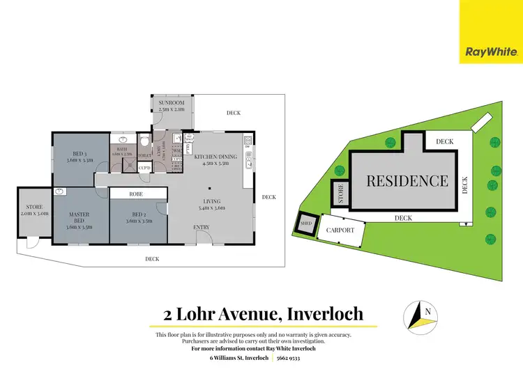 Floorplan of Homely house listing, 2 Lohr Avenue, Inverloch VIC 3996