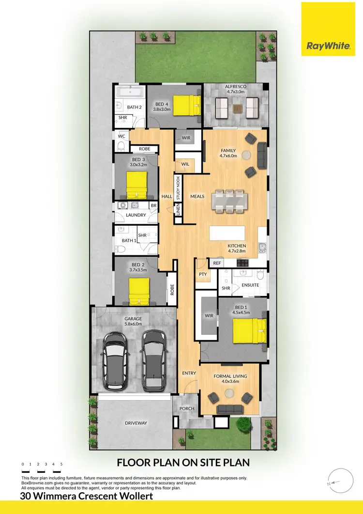 Floorplan of Homely house listing, 30 Wimmera Crescent, Wollert VIC 3750