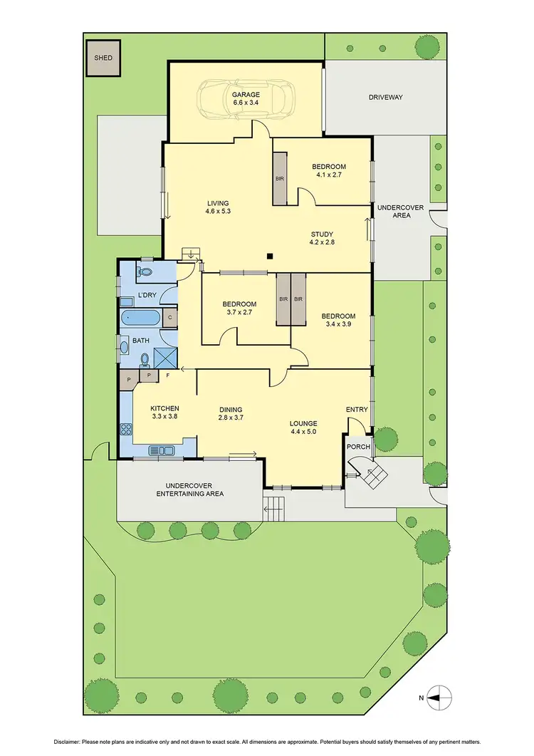 Floorplan of Homely house listing, 22 Lahinch Street, Broadmeadows VIC 3047
