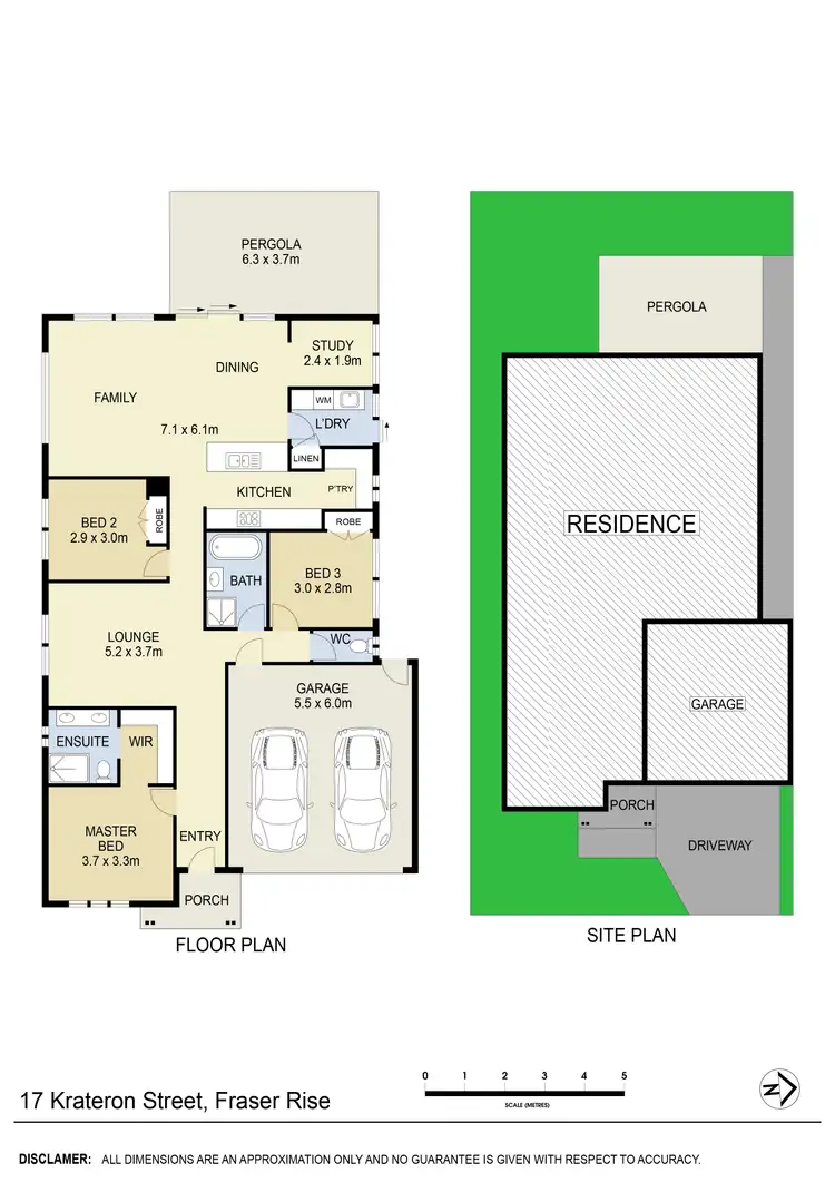 Floorplan of Homely house listing, 17 Krateron Street, Fraser Rise VIC 3336