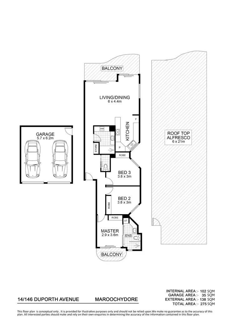 Floorplan of Homely unit listing, 14/146 Duporth Avenue, Maroochydore QLD 4558