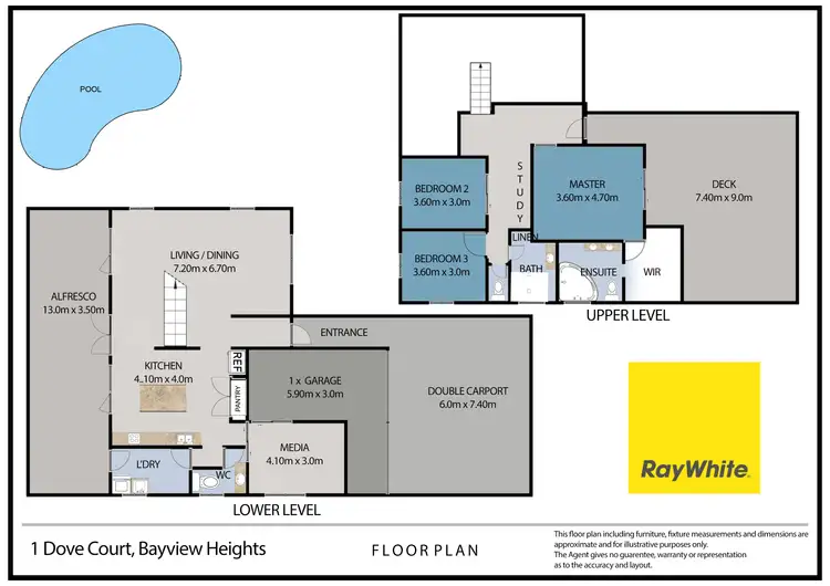 Floorplan of Homely house listing, 1 Dove Court, Bayview Heights QLD 4868