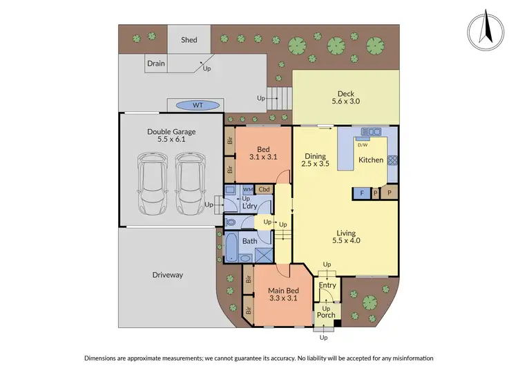 Floorplan of Homely unit listing, 5/100 Dorset Road, Croydon VIC 3136
